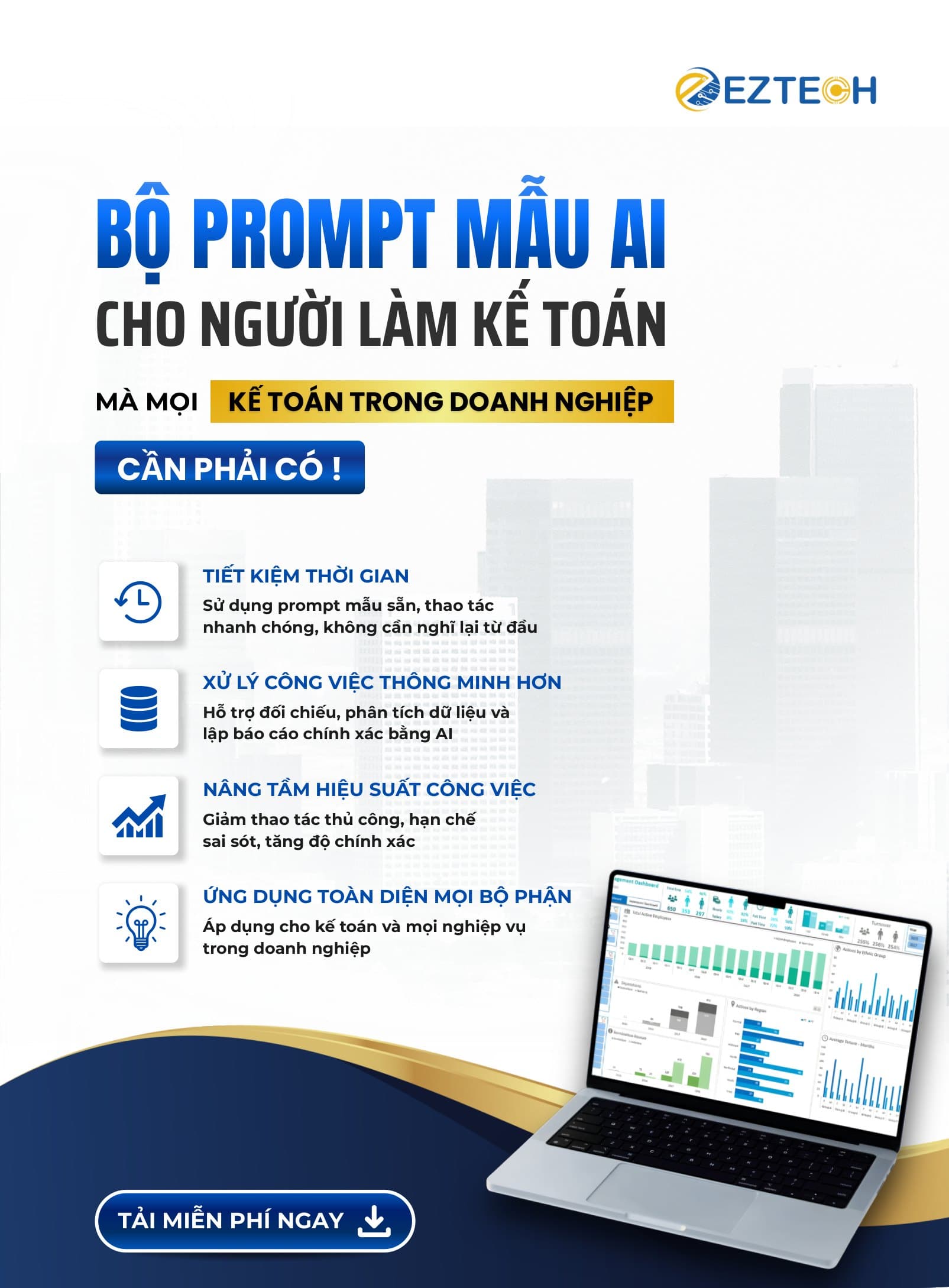 Bộ Prompt mẫu AI cho người làm kế toán