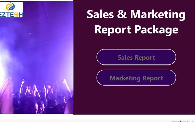 Báo cáo Sales & Marketing – Công ty tổ chức sự kiện